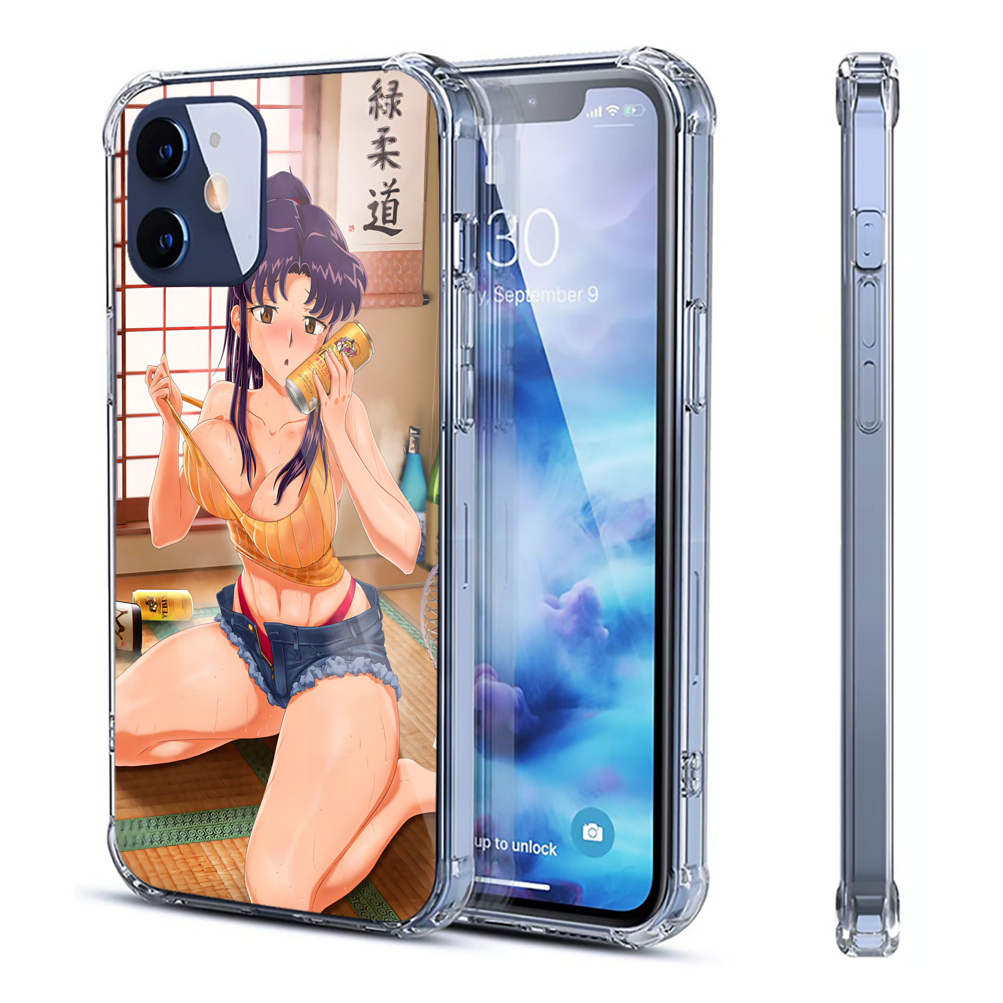 （画像用） EVA 新世紀エヴァンゲリオン 【iPhone 12シリーズ対応】透明スマホケース（クリアソフトケース）